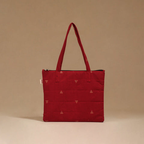 Handcrafted quilted handbag 52