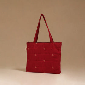 Handcrafted quilted handbag 52