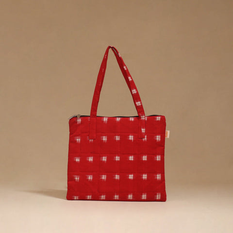 Handcrafted quilted handbag 58