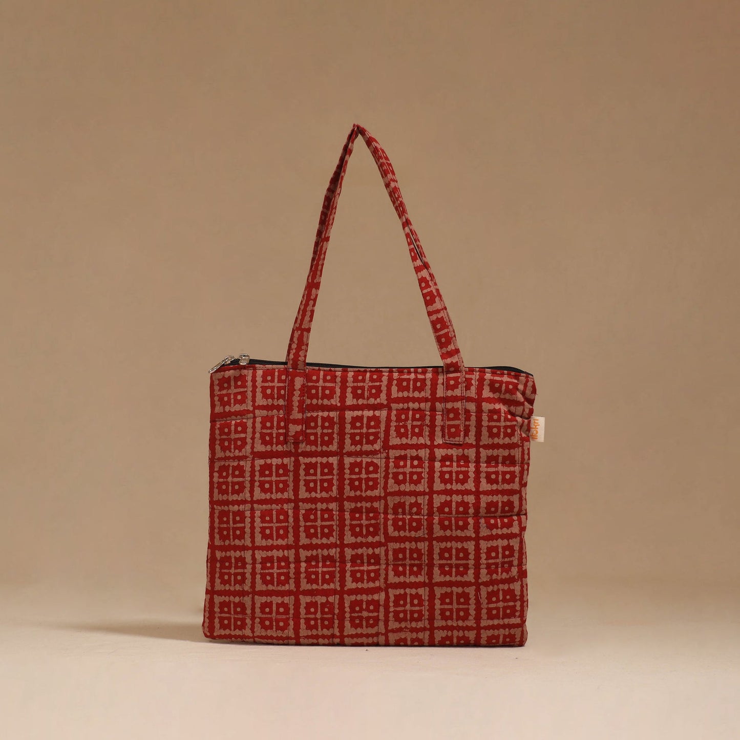 Handcrafted quilted handbag 69