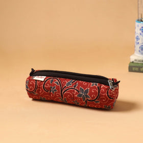 Handcrafted quilted pencil pouch 04