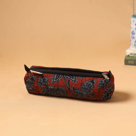 Handcrafted quilted pencil pouch 07
