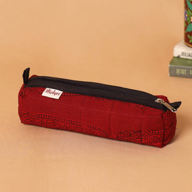 Handcrafted quilted pencil pouch 11 2025/1068-1