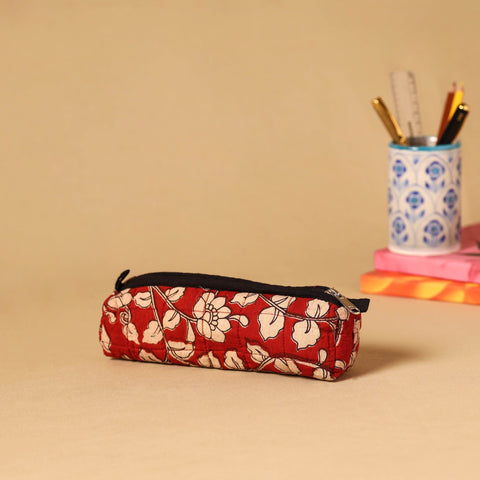 Handcrafted quilted pencil pouch 13