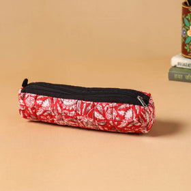 Handcrafted quilted pencil pouch 18