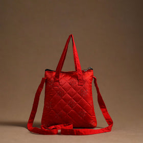  Handcrafted Quilted Silk Sling Bag 34 