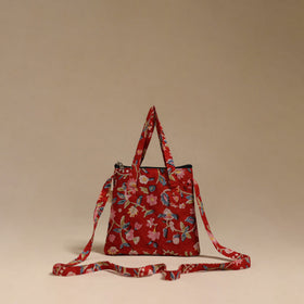 Handcrafted quilted sling bag 15