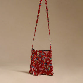 Handcrafted quilted sling bag 15