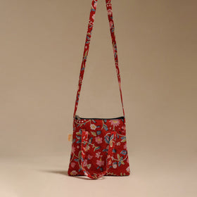 Handcrafted quilted sling bag 15
