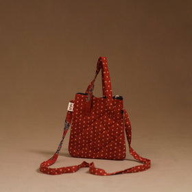 Handcrafted quilted sling bag 20