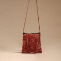 Handcrafted quilted sling bag 25