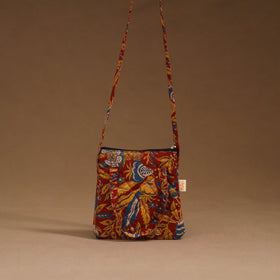 Handcrafted quilted sling bag 34