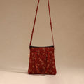 Handcrafted quilted sling bag 34