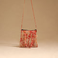 Handcrafted quilted sling bag 34
