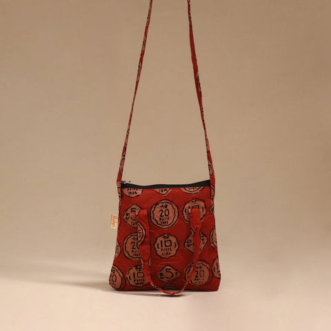 Handcrafted quilted sling bag 41