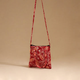 Handcrafted quilted sling bag 41
