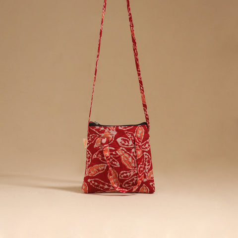 Handcrafted quilted sling bag 41