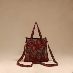 Handcrafted quilted sling bag 44