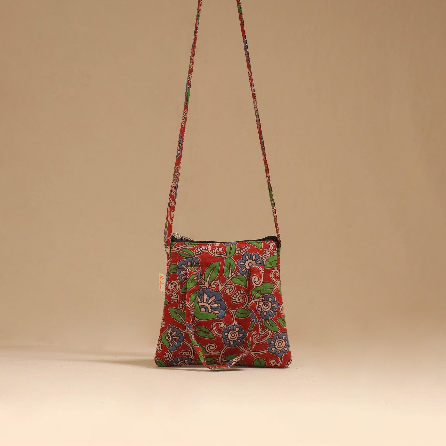 Handcrafted quilted sling bag 59