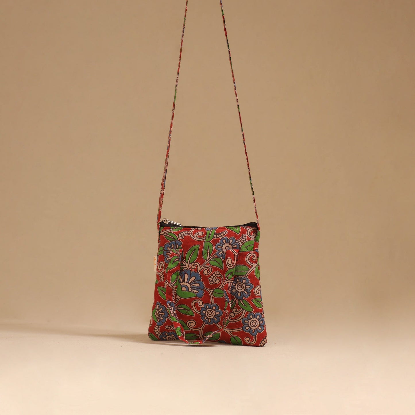 Handcrafted quilted sling bag 59