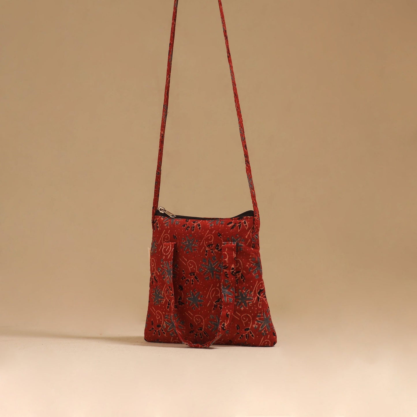 Handcrafted quilted sling bag 73