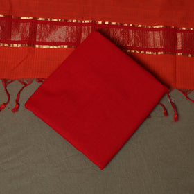 Handloom cotton mangalagiri 3pc unstitched dress material