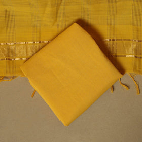 Handloom cotton mangalagiri 3pc unstitched dress material