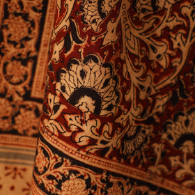  Handloom Cotton Block Printed Pedana Kalamkari Towel 