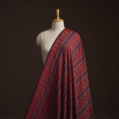 Handloom cotton sambalpuri dabi ikat fabric 05 - handcrafted