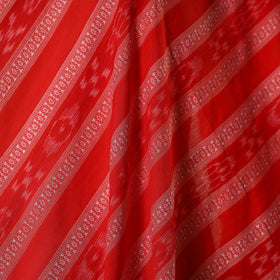 Red - handloom cotton sambalpuri ikat fabric 26