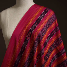 Handloom cotton sambalpuri ikat fabric 32 - handcrafted