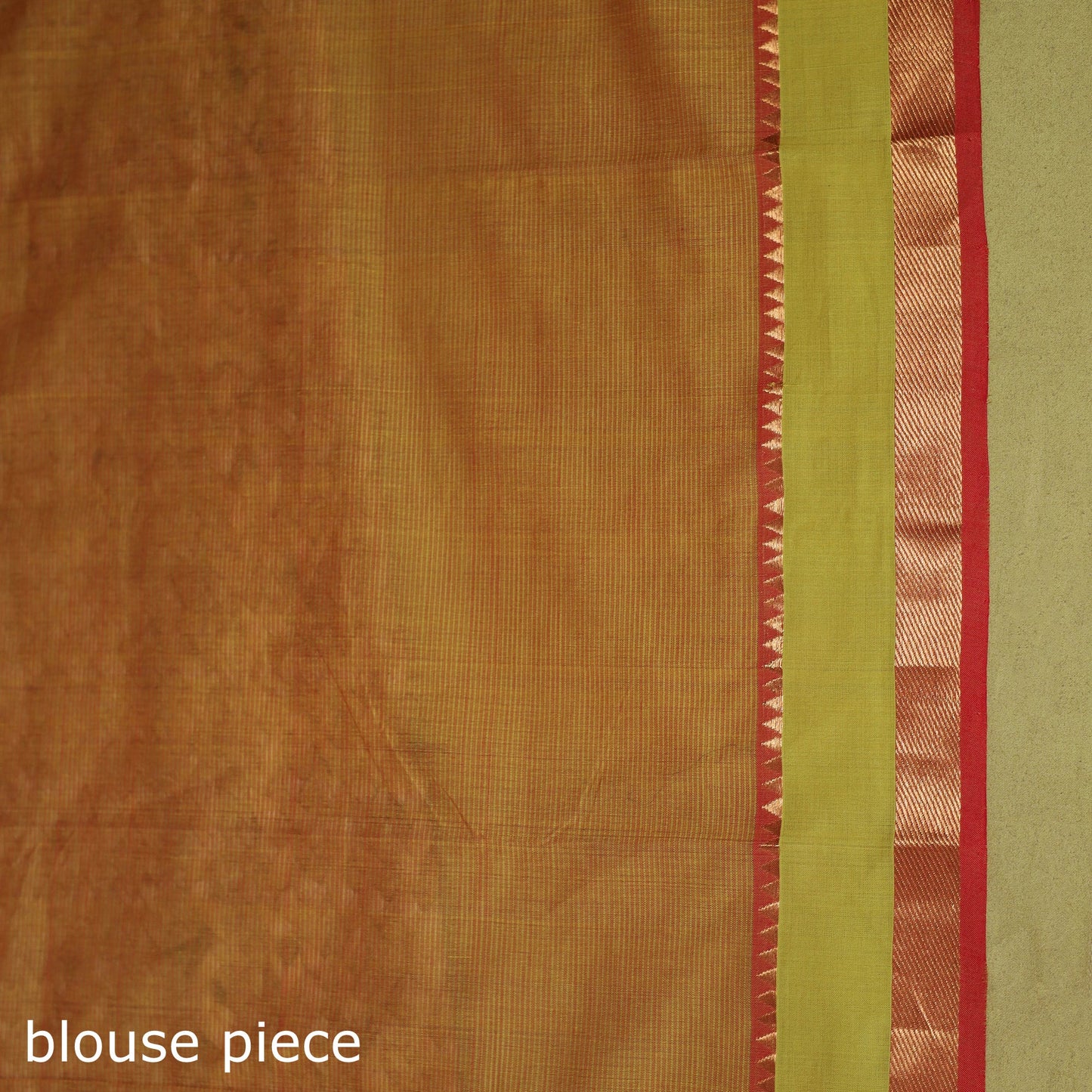 Red - handloom cotton zari border mangalagiri saree 29