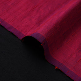 Handloom dupion silk natural dyed plain fabric 05