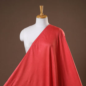 Red - handloom linen cotton bhagalpuri fabric 32