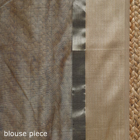 Red - handloom maheshwari saree with ghicha pallu resham