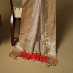 Handloom maheshwari silk 3pc unstitched dress material