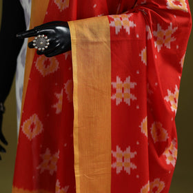 Handloom mercerised cotton pochampally ikat dupatta 14