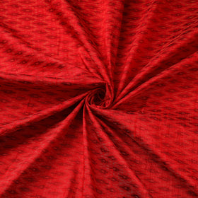 Handloom raw silk pochampally ikat fabric 02 - handcrafted
