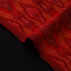Handloom raw silk pochampally ikat fabric 06 - handcrafted