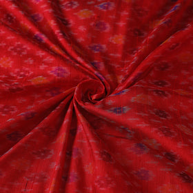  Handloom Raw Silk Pochampally Ikat Fabric