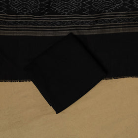 Handloom sambalpuri ikat cotton 3pc unstitched dress