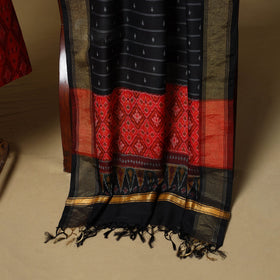 Handloom sico pochampally ikat 2pc unstitched dress