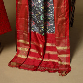 Handloom sico pochampally ikat 2pc unstitched dress