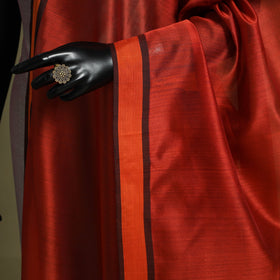 Red - handloom silk cotton maheshwari dupatta 19