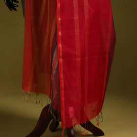 Handloom silk cotton zari work maheshwari dupatta 19