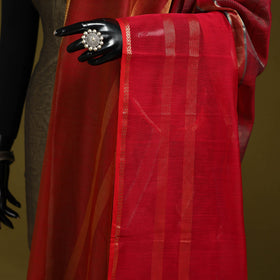 Handloom silk cotton zari work maheshwari dupatta 19
