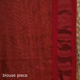 Handloom tissue zari chanderi silk saree 10 - handcrafted