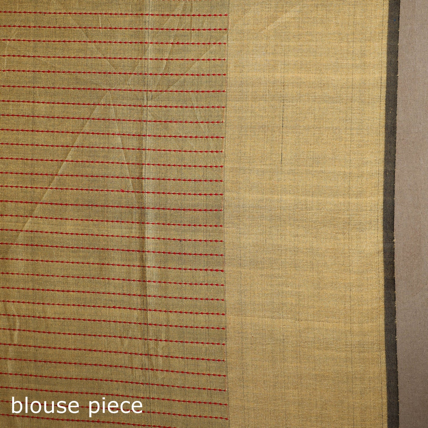 Red - handloom tussar silk zari border bhagalpuri saree 15
