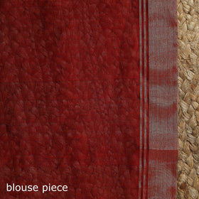 Handloom zari work chanderi silk saree 25 - handcrafted