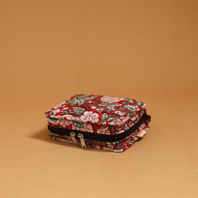 Handmade 4 pockets quilted jewellery bag 08 - handcrafted